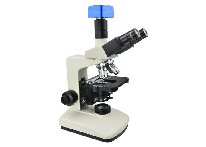 Laborausrüstungs-Mikroskop 3W LED Trinocular Mikroskop-10x 40x 100x