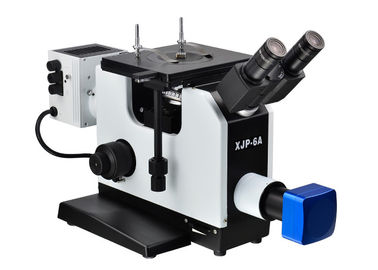 China aufrechtes metallurgisches Mikroskop XJP-6A 20X 40X mit Lichtquelle 6V 30W fournisseur
