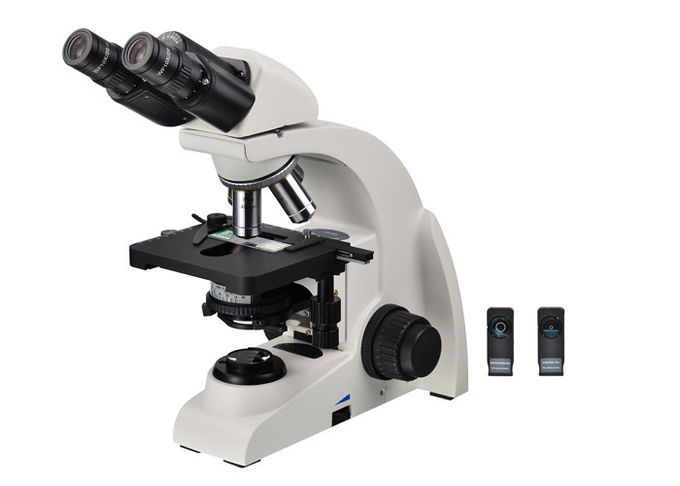 Binokulares Phasen-Kontrast-Mikroskop-aufrechtes Mikroskop 10x 40x 100x