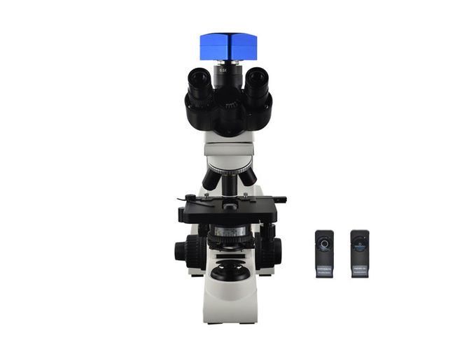Phasen-Kontrast-Mikroskopie 3W LED, biologisches Mikroskop Trinocular