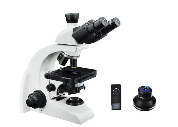 Trinocular Laborausrüstungs-Mikroskop-Weiß des Dunkelfeld-Mikroskop-40X