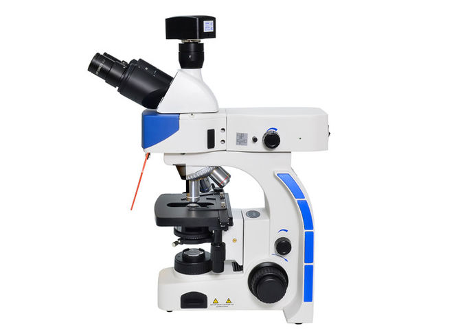 Aufrechtes Fluoreszenz-Mikroskop LED Trinocular mit B u. G-Fluoreszenz-Filter