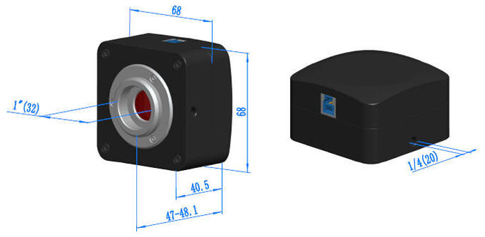 USBs 3,0 Berg-Mikroskop-Kamera des CD-Kamera-Mikroskop-biologische C
